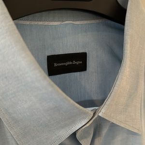 Ermenegildo Zegna men’s dress shirt.